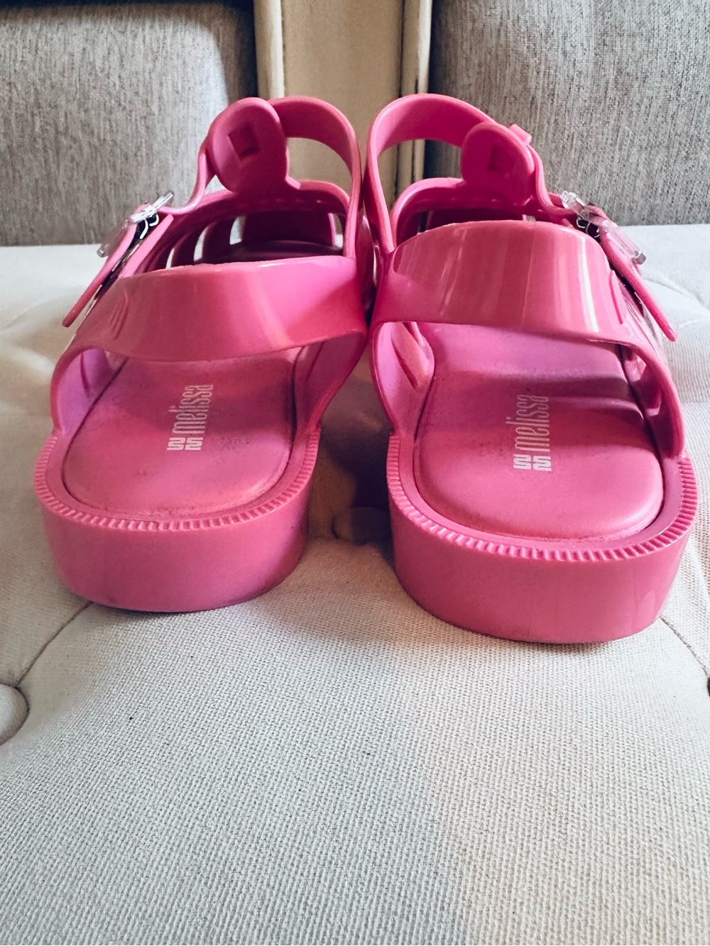 Melissa Possession Jelly Sandals with Adjustable Ankle Strap - Picture 3 of 7